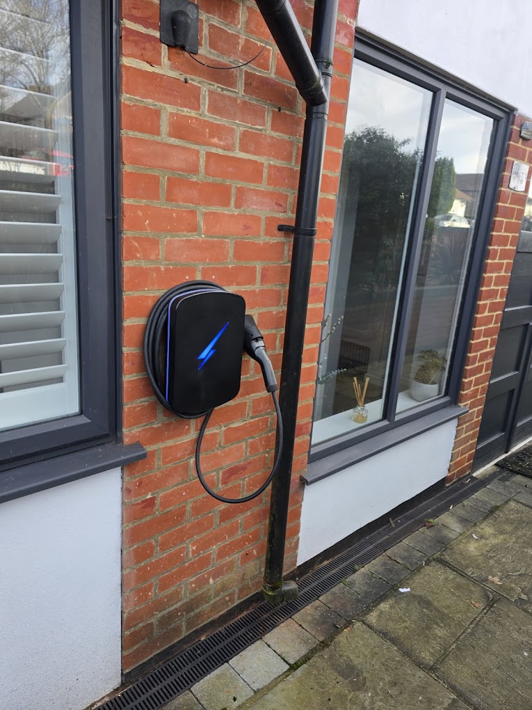 EV charger installation