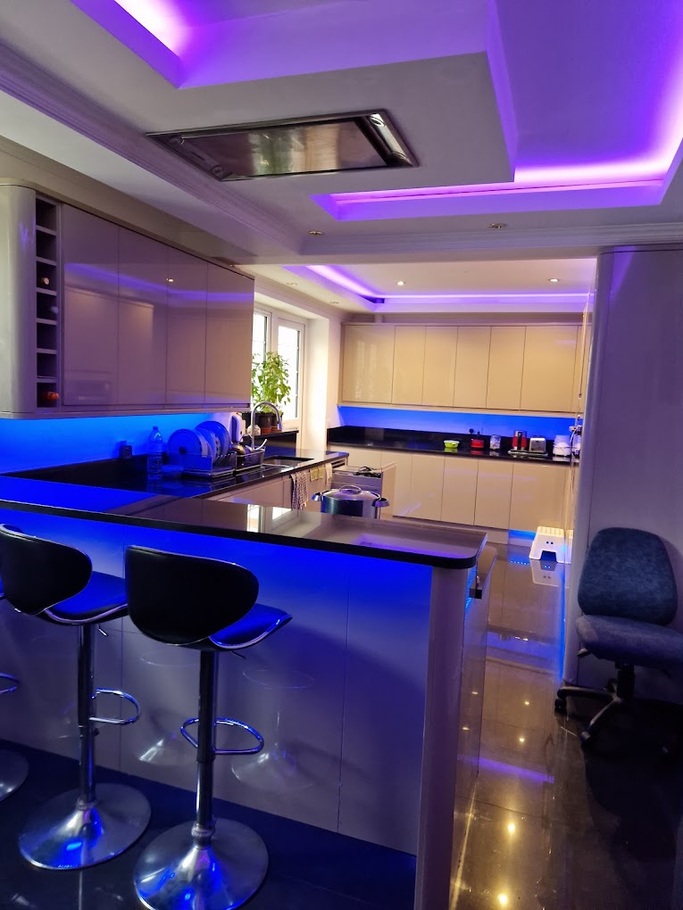 Kitchen LED ceiling lighting