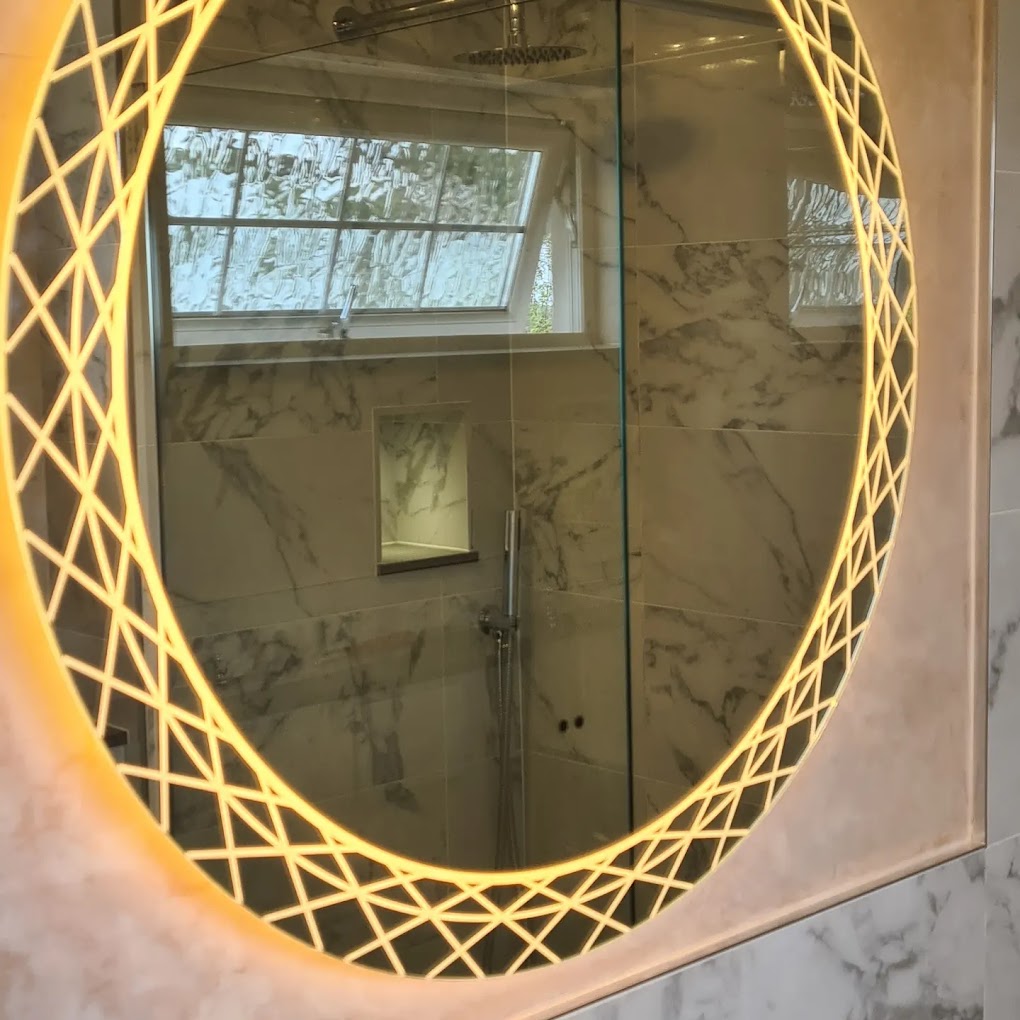 LED bathroom mirror